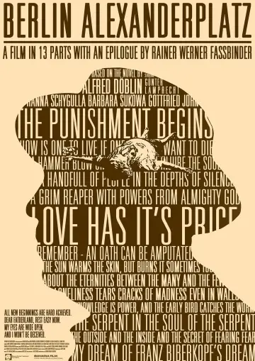 Poster for the TV series "Berlin Alexanderplatz" #1598888