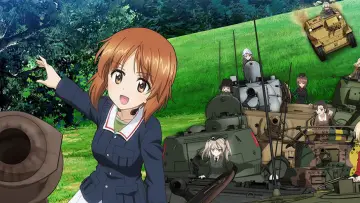 Backdrop for the TV series "Girls und Panzer" #1352166