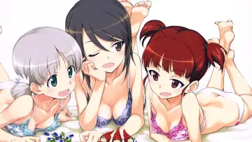 Backdrop for the TV series "Girls und Panzer" #1352170