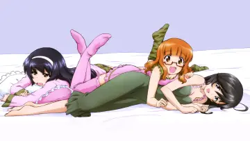Backdrop for the TV series "Girls und Panzer" #1352175