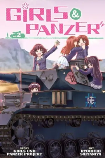Poster for the TV series "Girls und Panzer" #1352180
