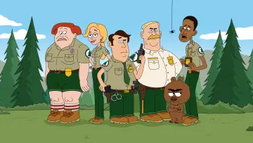 Backdrop for the TV series "Brickleberry" #1442874