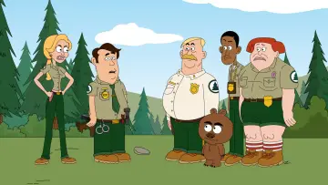 Backdrop for the TV series "Brickleberry" #1442884
