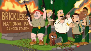 Backdrop for the TV series "Brickleberry" #1442886