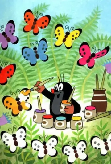 Poster for the TV series "The Adventures of the Mole" #1380659