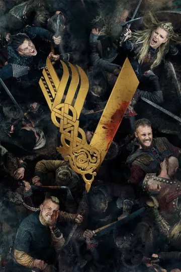 Poster к сериалу "Vikings" #1240639