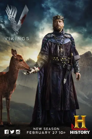 Poster к сериалу "Vikings" #1240685