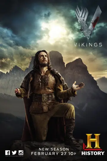 Poster к сериалу "Vikings" #1240688
