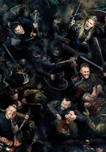 Poster к сериалу "Vikings" #1240750