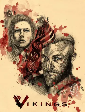 Poster for the TV series "Vikings" #1259934