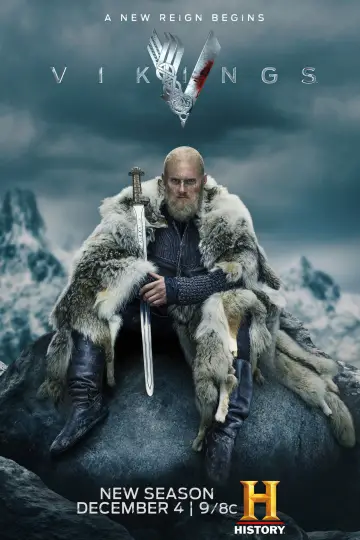 Poster for the TV series "Vikings" #1260110