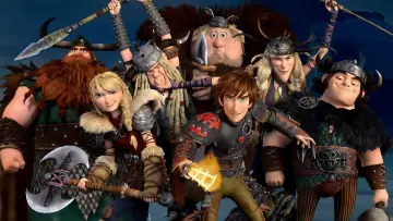 Backdrop for the TV series "DreamWorks Dragons" #1370777