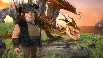 Backdrop for the TV series "DreamWorks Dragons" #1370782