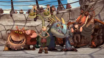 Backdrop for the TV series "DreamWorks Dragons" #1370789