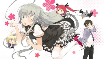Backdrop for the TV series "Nyaruko: Crawling with Love!" #1596698