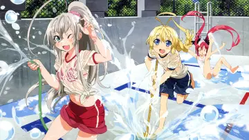 Backdrop for the TV series "Nyaruko: Crawling with Love!" #1596709