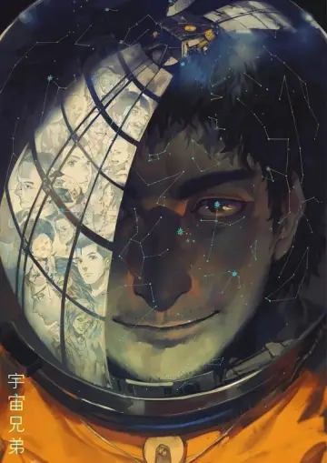 Poster for the TV series "Space Brothers" #1364014