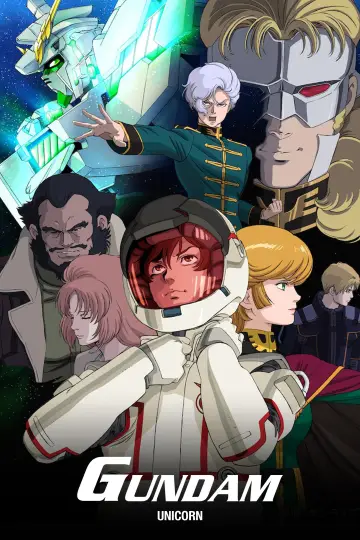 Poster for the TV series "Mobile Suit Gundam Unicorn" #1428301
