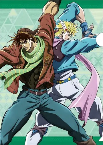 Poster for the TV series "JoJo