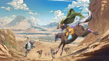 Backdrop for the TV series "JoJo