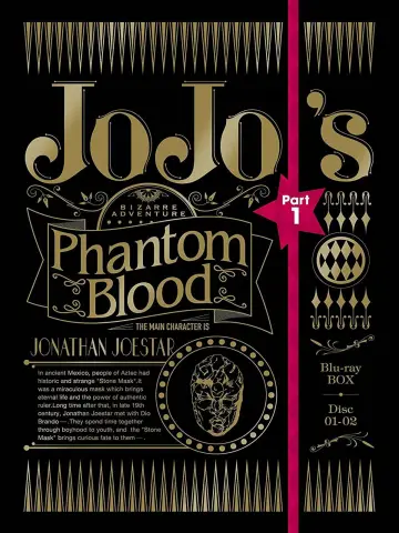 Poster for the TV series "JoJo