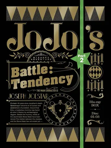 Poster for the TV series "JoJo