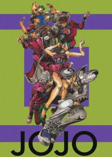 Poster for the TV series "JoJo
