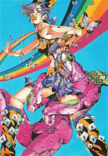 Poster for the TV series "JoJo