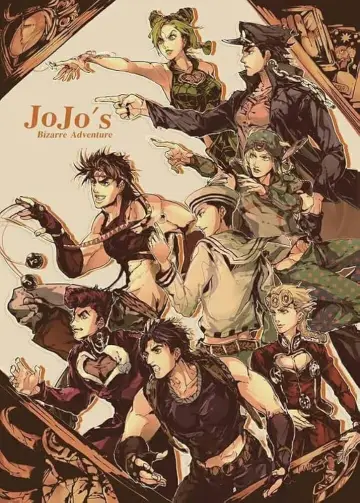 Poster for the TV series "JoJo