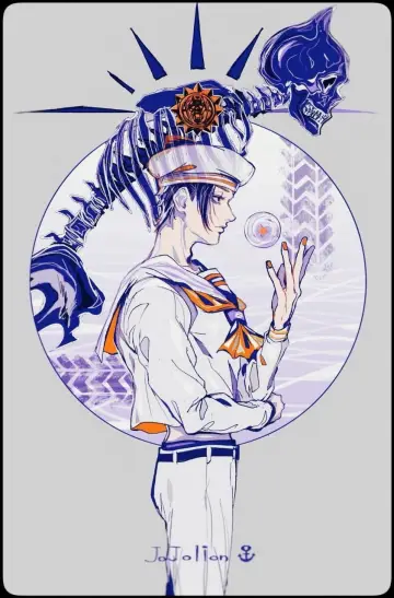 Poster for the TV series "JoJo