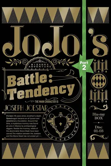 Poster for the TV series "JoJo
