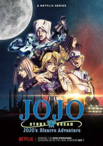 Poster for the TV series "JoJo