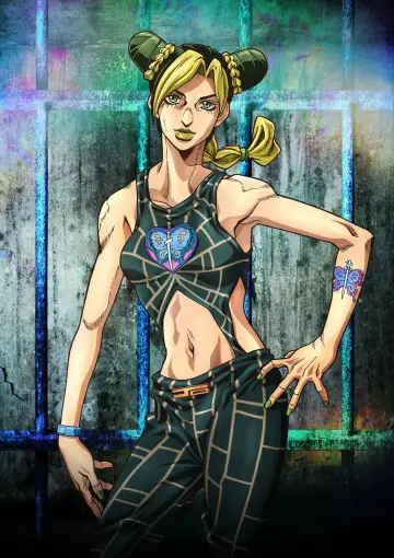 Poster for the TV series "JoJo