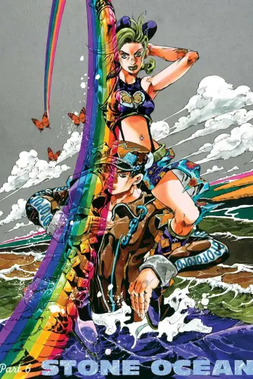 Poster for the TV series "JoJo