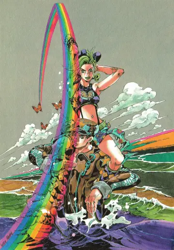 Poster for the TV series "JoJo