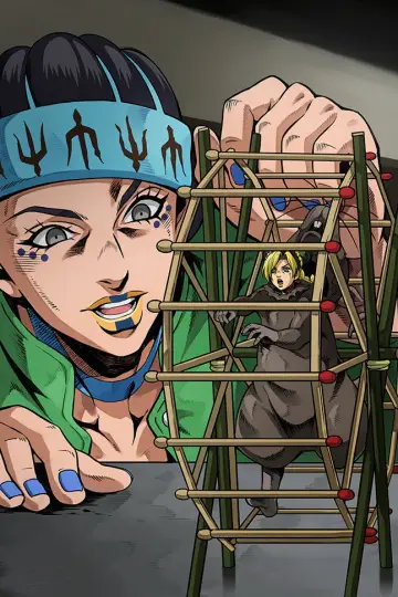 Poster for the TV series "JoJo