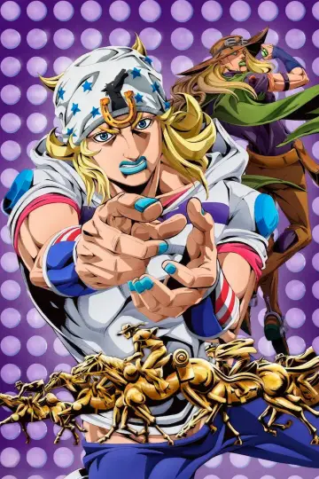 Poster for the TV series "JoJo