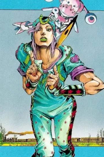 Poster for the TV series "JoJo