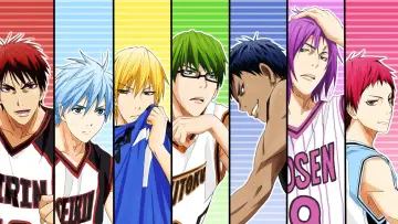 Backdrop for the TV series "Kuroko