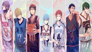 Backdrop for the TV series "Kuroko