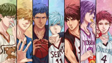 Backdrop for the TV series "Kuroko