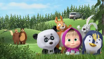 Backdrop for the TV series "Masha and the Bear" #1297279