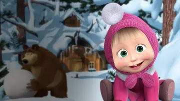 Backdrop for the TV series "Masha and the Bear" #1297280