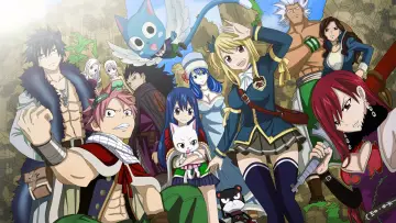 Backdrop for the TV series "Fairy Tail" #1311855