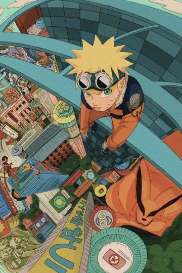 Poster for the TV series "Naruto" #1271966