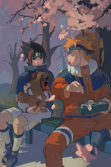 Poster for the TV series "Naruto" #1271970