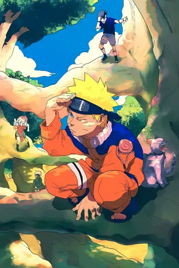 Poster for the TV series "Naruto" #1271984