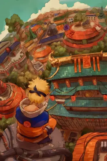 Poster for the TV series "Naruto" #1271990
