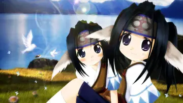 Backdrop for the TV series "Utawarerumono" #1340629