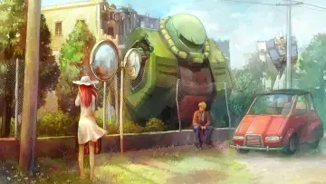 Backdrop for the TV series "Mobile Suit Gundam 0080: War in the Pocket" #1594571